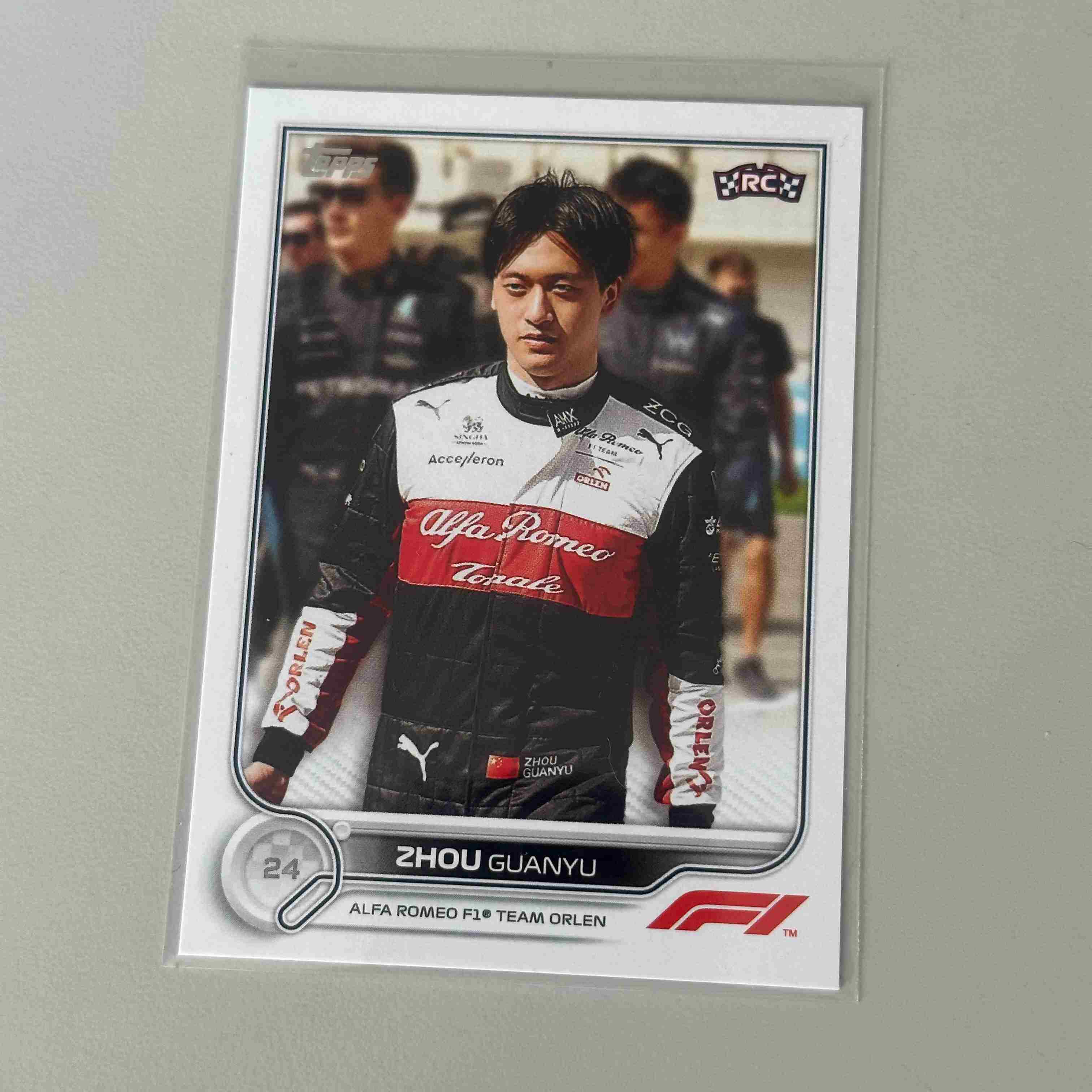 【CL】2022 Topps Turbo Attax F1 收藏卡:周冠宇赛车卡,速度与激情的碰撞!-赛车球迷用品-淘宝百科网