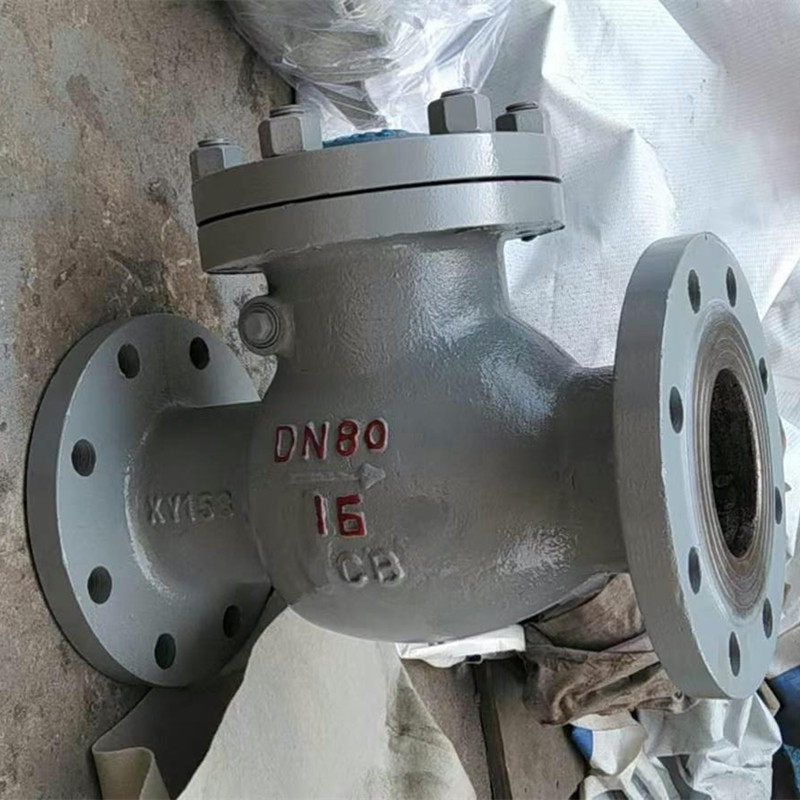 H44H-16C cast steel flange check valve cast steel swing check valve check valve DN25 40 50