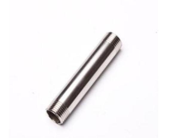 304 stainless steel lengthened double-ended wire 150 long stainless steel pipe wire water pipe outer wire 4 minutes 6 minutes 1 inch 2 inches