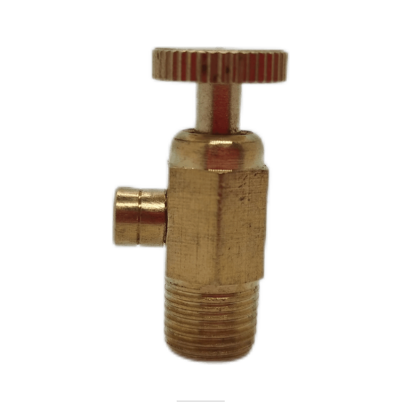 Cold air door All copper manual heating vent valve Manual exhaust valve Heating running wind 1 8 external thread