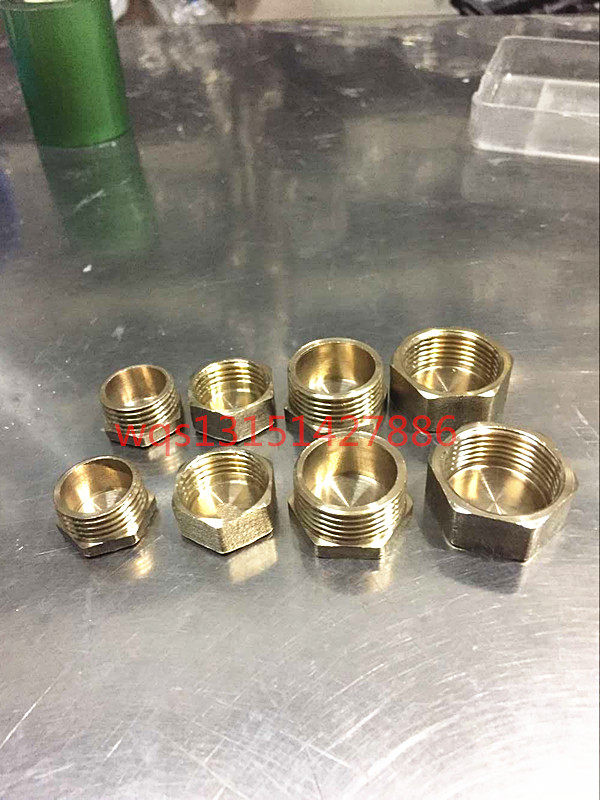 External wire choke plug internal wire pipe cap 4 points 1 2 6 points 20 25 Water pipe blocked cover cap pipe blocked whole copper