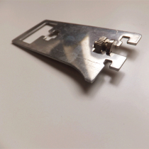 Square tube bracket with screw card square tube card a Post stainless steel card beam holder card holder stainless steel card beam holder card holder Card Holder Holder