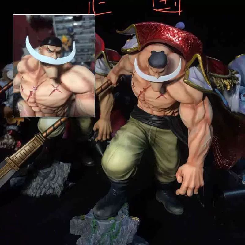 One Piece POP MAX Белый бородатый Эдвард Нью Гейт Дэдди Дэдди Высококачественное издание Slayer