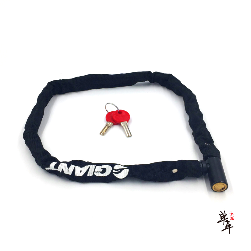 GIANT 880 bicycle lock Zinc alloy road bike chain lock Mountain bike anti-theft safety lock