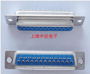 Quality assurance] environmentally-friendly connector DB25P connector 180-degree female head welding line type 1 0
