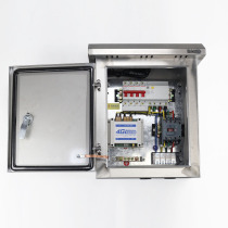 Fish pond oxygenation water pump control three-phase electricity remote mobile phone remote control timer cycle high-power electric box customization