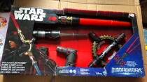 Hasbro Lightsaber Star Wars Boy S1 Cool Rotating Sword Outdoor Combination Lightsaber Glowing Toy B8263