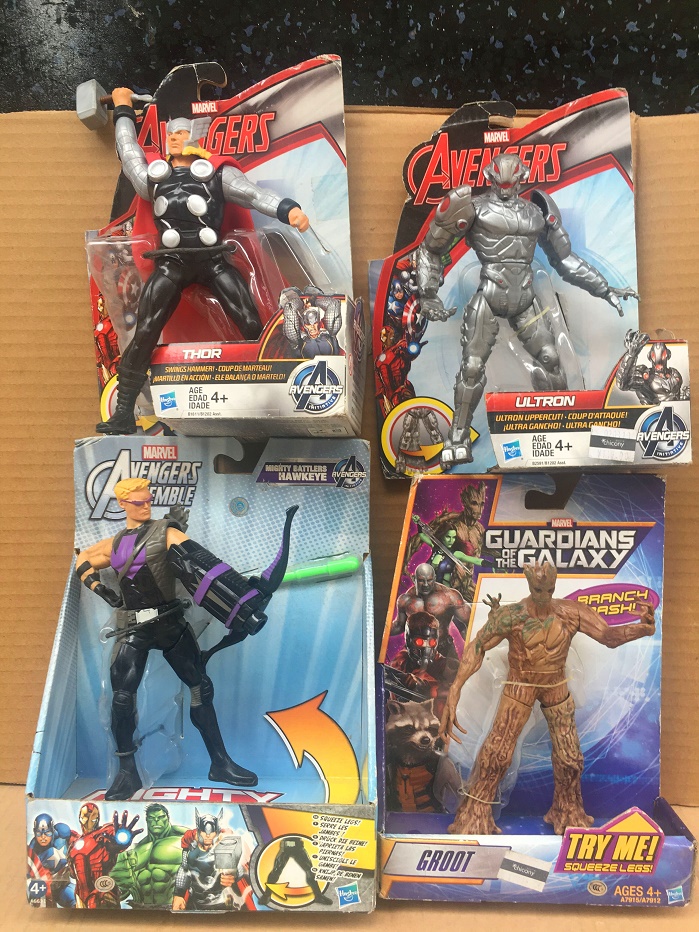 Clear Box Damage Boy Avengers Alliance offensive Captain Iron Man USA 1822