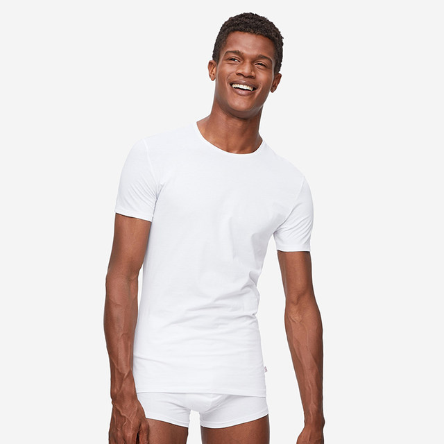 Old-Brand British Dr Imported Derek Rose Slim-Fit Crew Neck T-Shirt 92% Pima Cotton Pure Cotton Base Shirt Short-Sleeve Men's