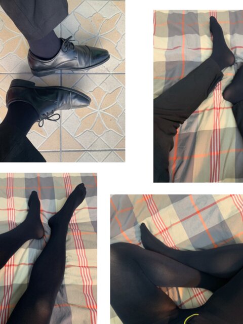 N-platz Japan imported Smoofit men's stockings leggings tight fly 30D80D50D110D