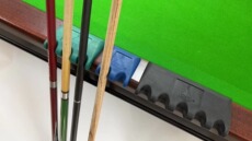 насадка / машинка 包邮【美林彩色靠杆器】放台球杆架橡塑靠杆器杆架器台球绿色杆架