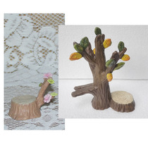 zakka grocery mushroom long bench double tree stump home creative shooting props birthday present multimeat swing pieces