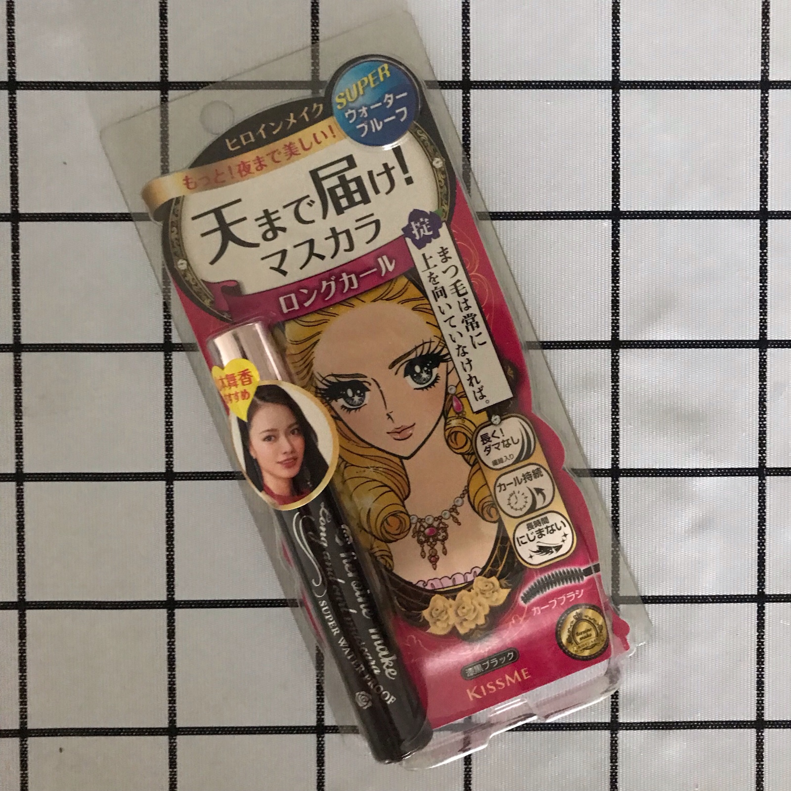 Japanese native version kisme mascara fiber long curly thick kisseme japanese chismi mascara