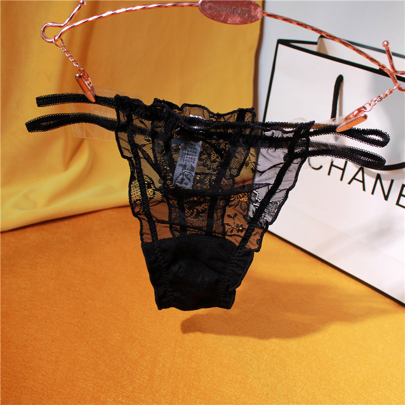Recommend ▲full lace▲sexy see-through panties for women seductive seamless ladies thong T pants thin belt temperament