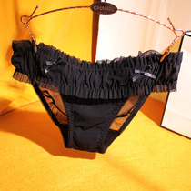 Good cargo reassurance with sexy lace pants lace side low waist sexy lacing Japanese style Femininity Triangle Pants
