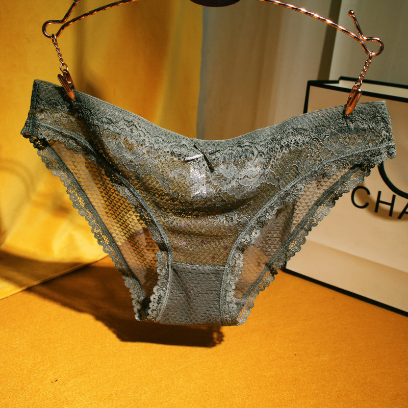 The quality is particularly good (high-bomb breathable) net-yarn sentimental apostille lace lady underpants flirty triangle pants