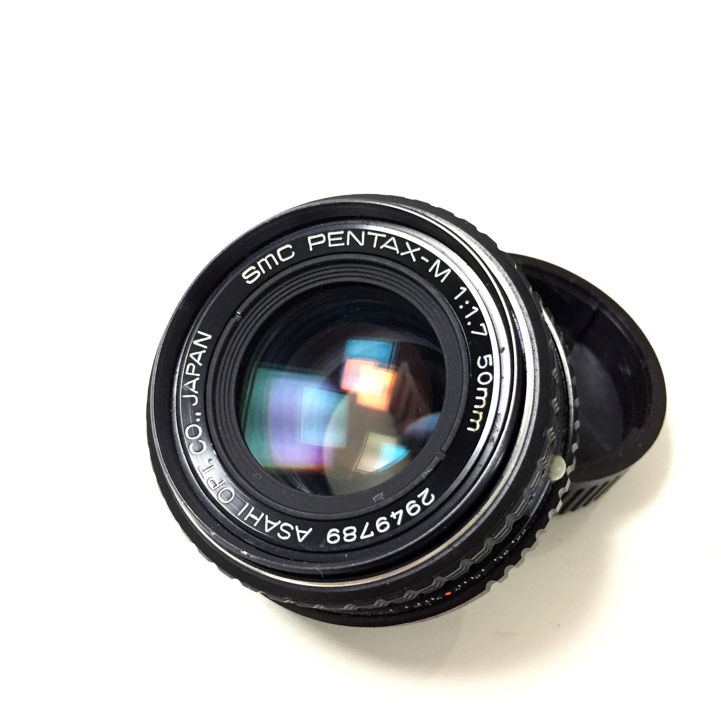 pentax Pentex SSMC M50 1 7 pk lipstick with manual lens
