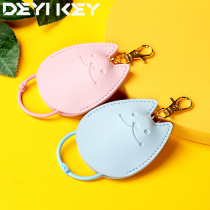 Metal easy-pull buckle zinc alloy easy-pull lanyard luggage bag leather bag key chain telescopic buckle anti-lost pull cord buckle