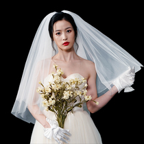 New Korean-style bridal wedding dresses supersensonian tennis net red photo props for real photo brigade shooting wedding dresses