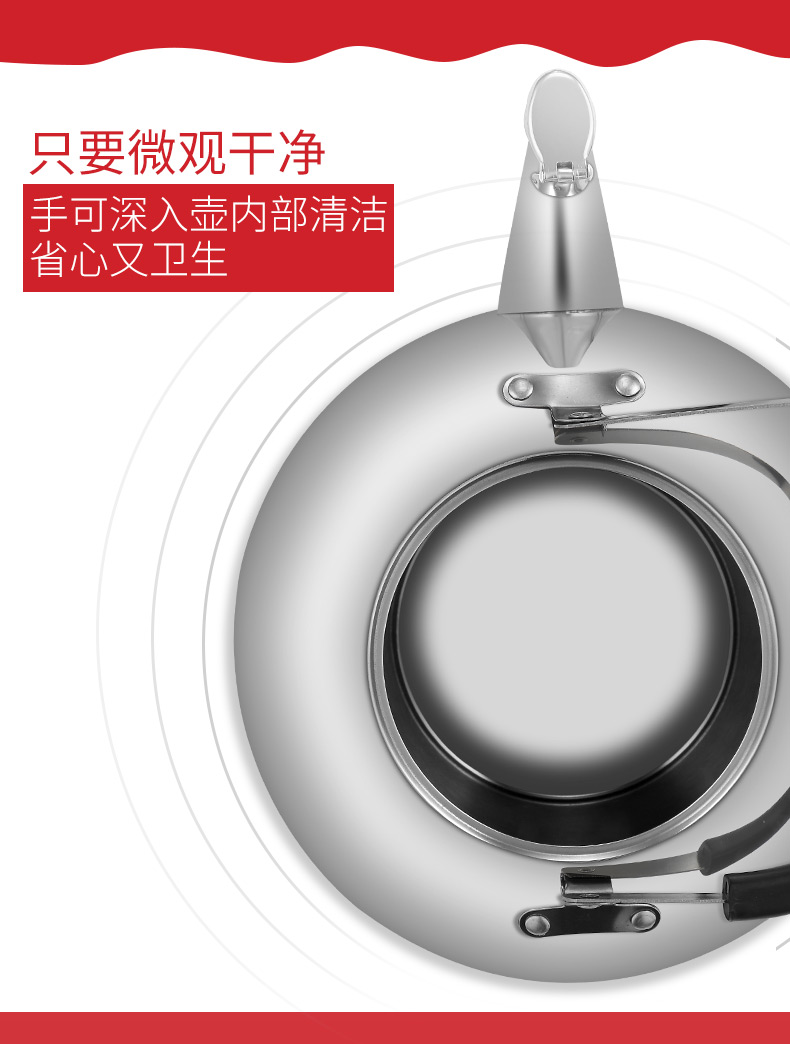 Ấm đun nước điện Ấm đun nước 304 gia dụng tự động tắt nguồn cách điện công suất lớn ấm đun nước điện ấm đun nước điện ấm siêu tốc mini du lịch