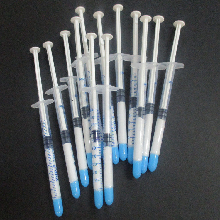 Bagged silicone grease needle tube silicone grease CPU thermally conductive silicone bagels or needle tube randomly shipped