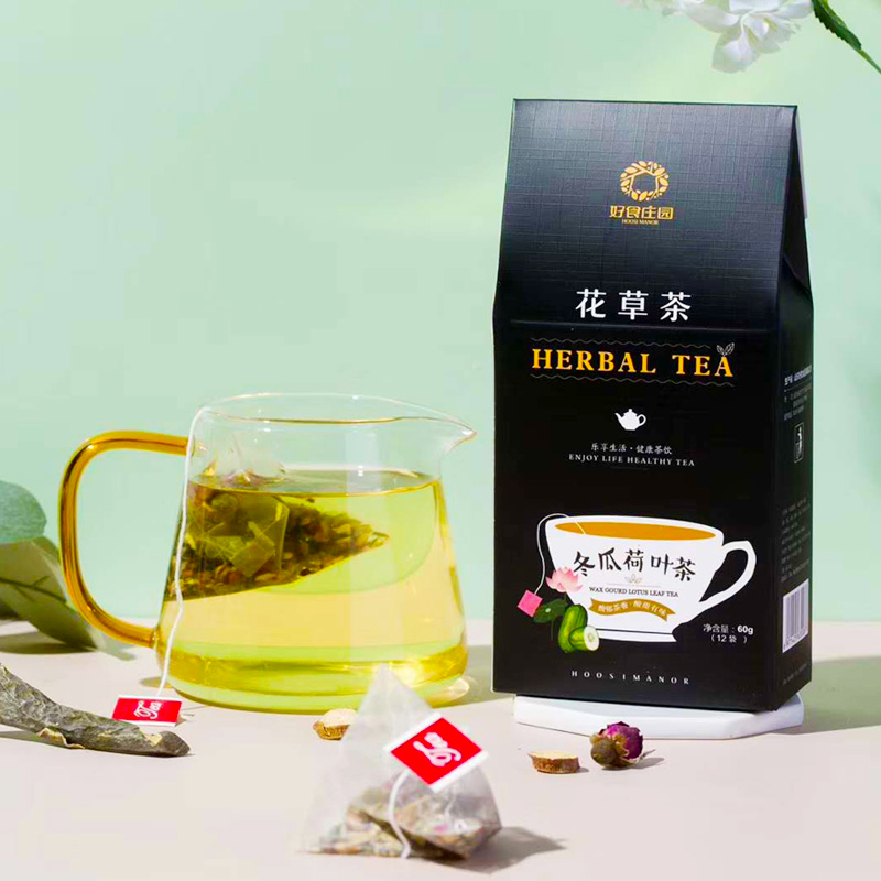 Winter Melon Lotus Leaf Tea Cassia Rose Herbal Tea Cream Flow Tea Wet Fat