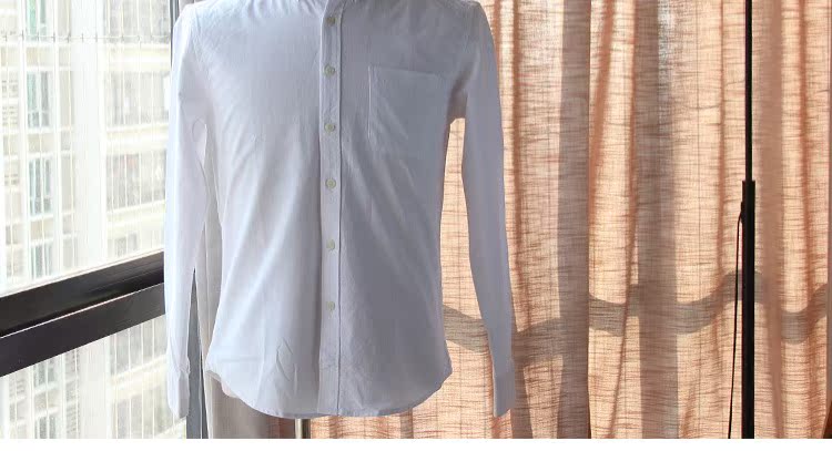 Tùy chỉnh in logo mẫu nam áo sơ mi trắng tinh khiết cotton oxford dài tay áo sơ mi mỏng sơ mi đen nam