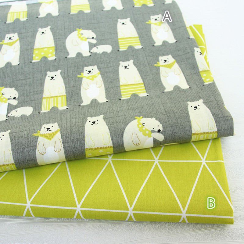 Xiongzi AB tự làm vải thủ công cotton bé bông vải xử lý vải các loại vải cotton