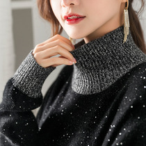 Sandro Beytagh early spring 2021 new sequined sweater pullover loose sweater womens bottoming cardigan