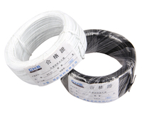 CHS Changhong plastic PVC strap tie wire electric galvanized wire clad plastic wire iron core tie black and white strap