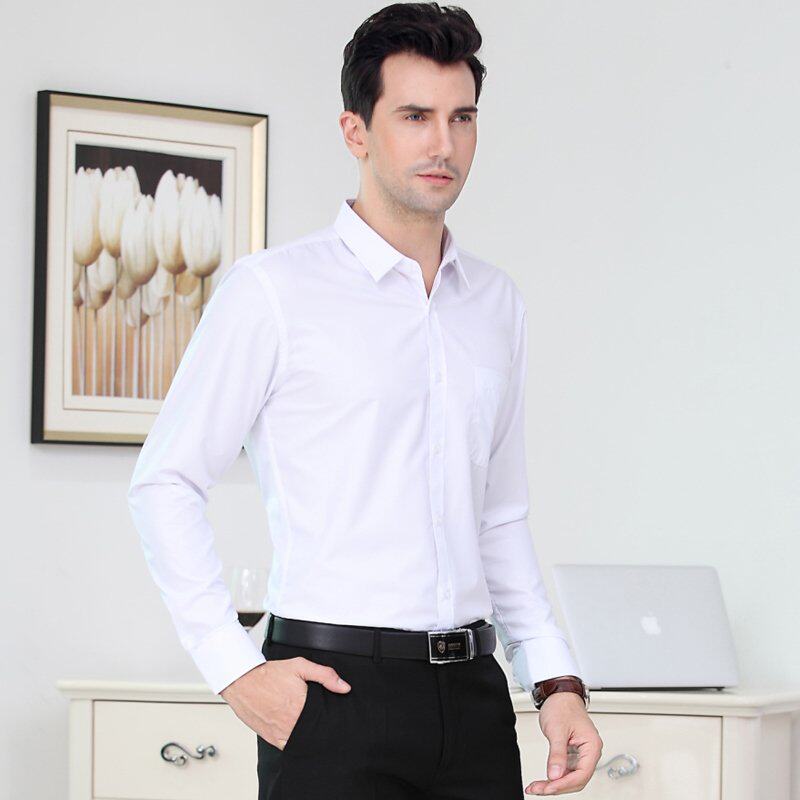 Shirt young men's new business dress men and women with the same style work clothes summer slim-fit work overalls short sleeves
