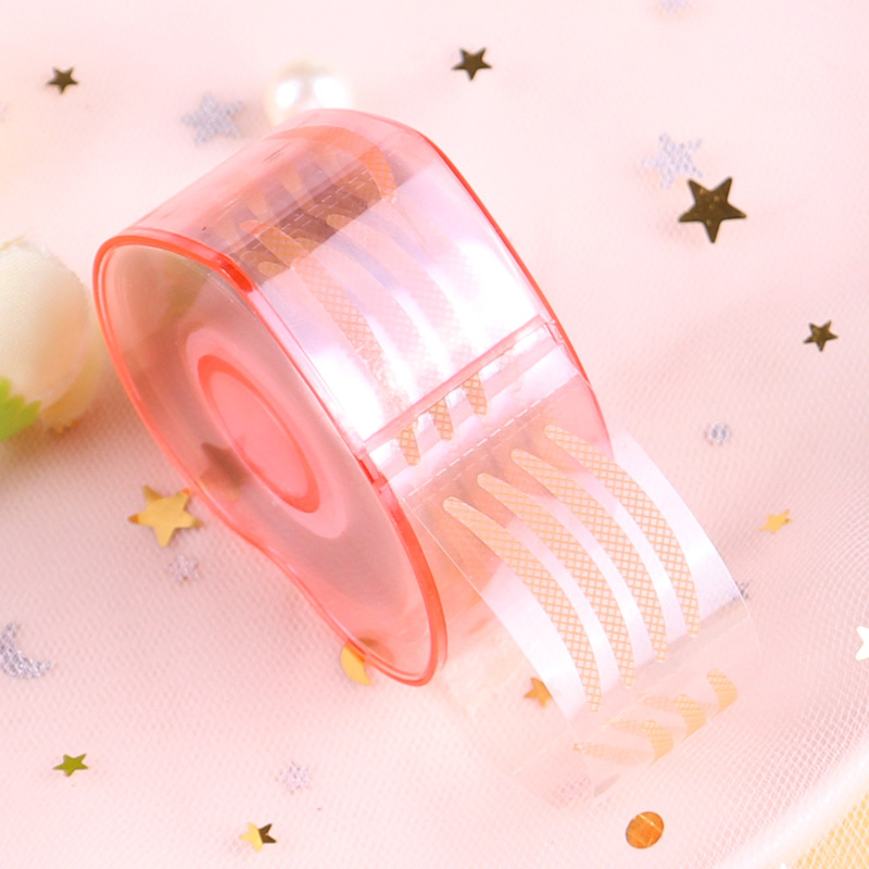 Double eyelid stickers female invisible invisible natural transparent breathable mesh skin color roll non-reflective wide-eyed fairy stickers