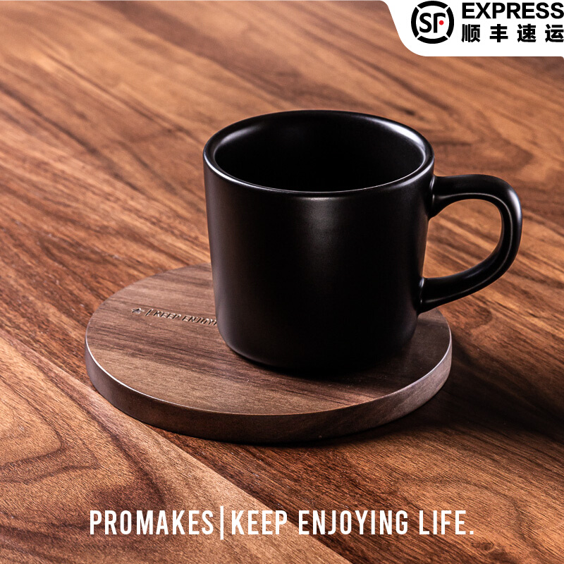 Vernon Palace Museum Wide Mouth Mug Men's Ceramic Cup Men's Hanging Ears Exquisite Small Capacity Coffee Cup Set