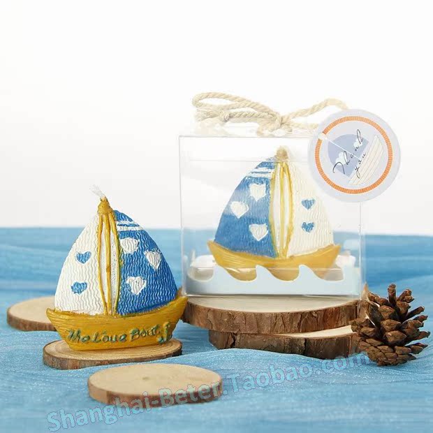 Bridal Shower Love Boat Candle Fairy Tale wedding gift LZ026