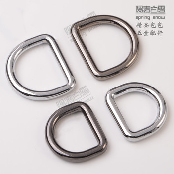 Diy bag accessories half round buckle d ring seal closed