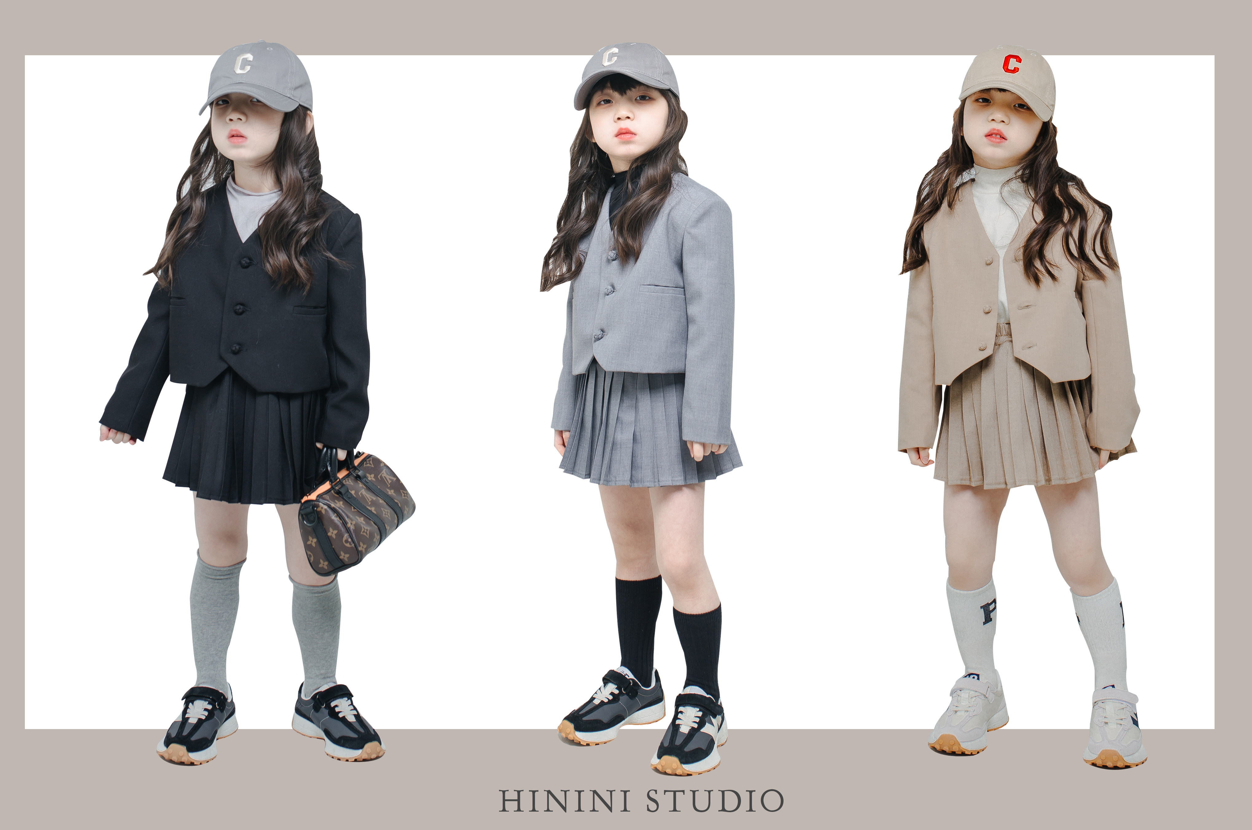 HININI Original design 2022 Spring new products Children Chinese improved suit jacket Short-to-child