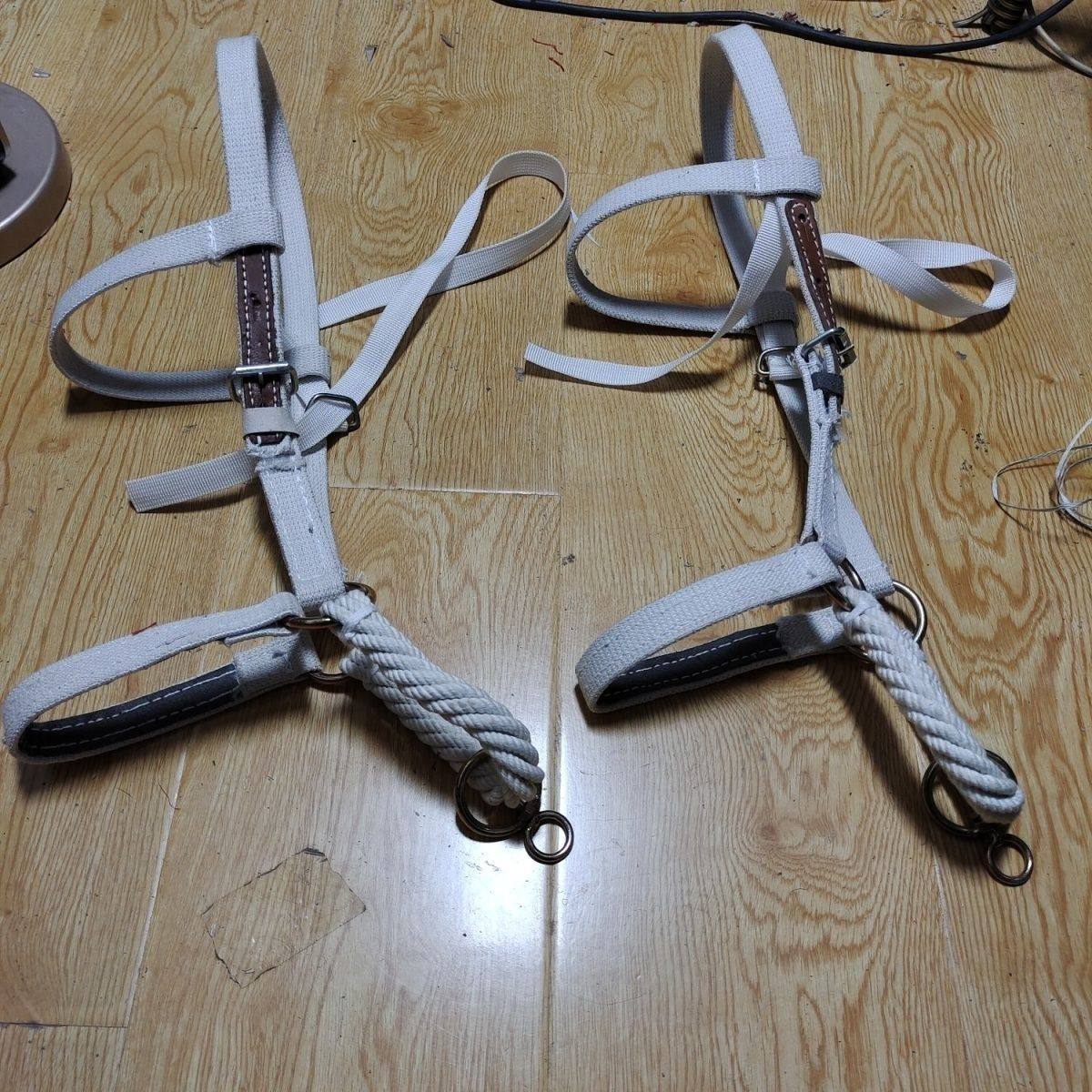 纯棉马笼头:驾驭梦想,婚庆必备的优雅马具💍!-牵马-淘宝百科网
