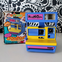 Polaroid one-time imaging camera Polaroid Miho Xiaohana TOMY yellow and blue version of the gift 600 series new limited edition