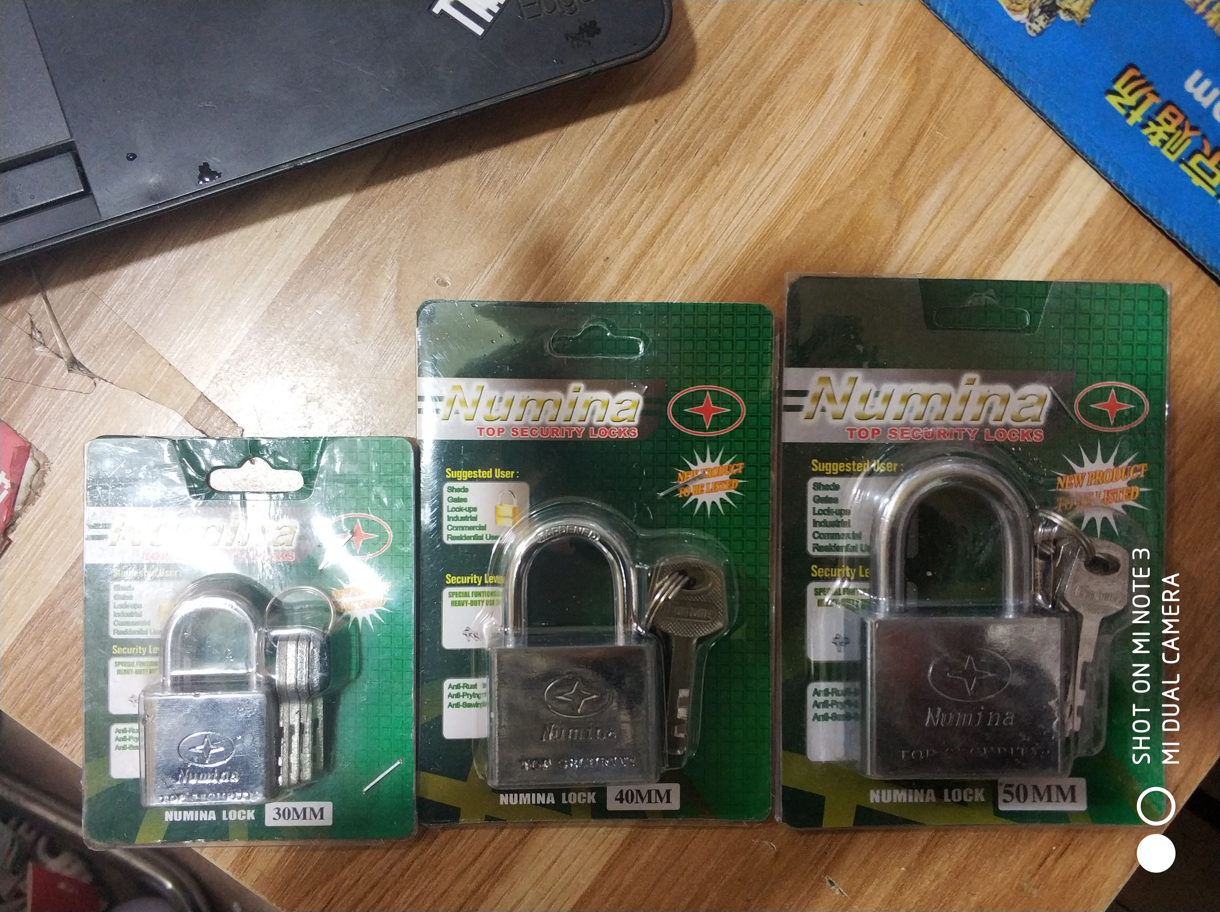 Waterproof and rust-proof, open padlock, anti-pry door, anti-theft balcony window lock, stainless steel padlock, 30-60mm