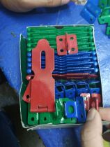 Colour door buttoned with three colours Home drawer doors school with door buckle iron door buckle