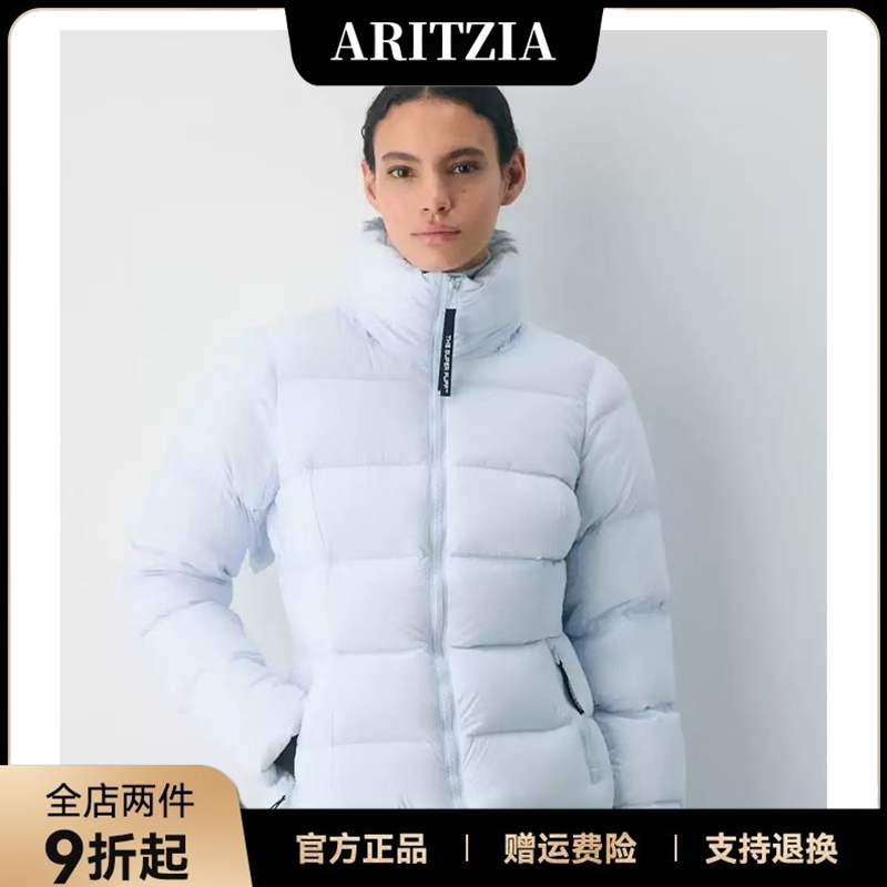 【Authentic in Stock】Aritzia Winter New Thickened Warm down Jacket Slim Fit Hooded Puffer Coat