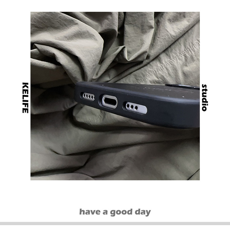 Stüssy Silver Logo Skull Black iPhone Case