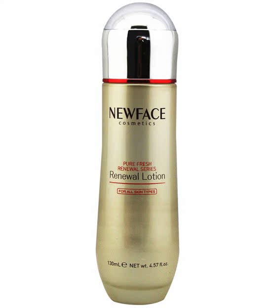 NEW FACE/新面孔保湿水 金纯娇颜焕然爽肤水130ml补水清爽正品