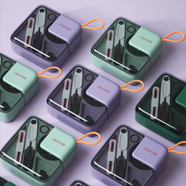 Швейная коробка бытовой практичный высококачественный набор для шитья набор для студентов портативный швейный многофункциональный набор для хранения