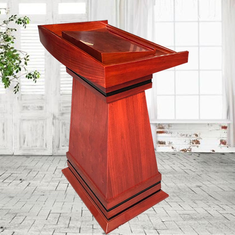 New product recommendation conference room podium podium solid wood high-end training table hotel reception desk welcome desk spot