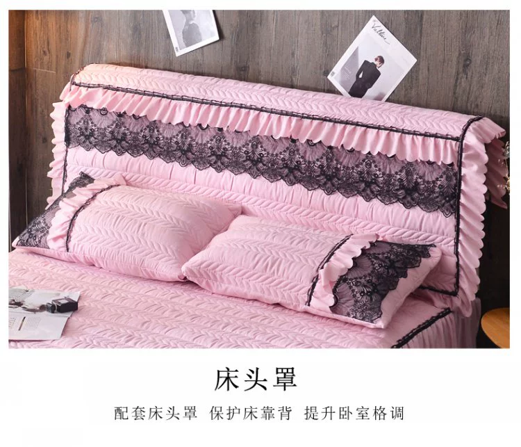 Mùa xuân và mùa hè cotton bed bed bed bed váy đơn mảnh ba mảnh châu Âu dày ren giường - Váy Petti