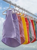Gingrain Multi -color Tianzhu Cotton Camisole Collection!Безволочная одежда для кошачьего живота с животом с чистым хлопчатым воздухом