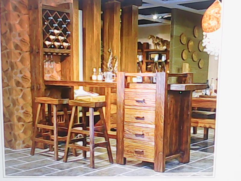 Đặc biệt tại chỗ thanh gỗ nguyên chất rắn thanh bàn cũ elm đồ gỗ rắn thanh bàn cũ elm thanh gỗ tủ rượu - Bàn / Bàn mặt bàn gỗ