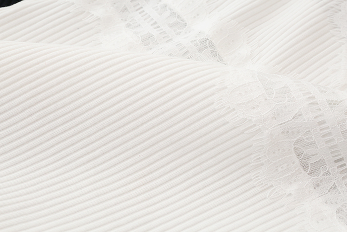 Mùa hè mới lông mi ren chữ V cổ áo cotton nữ ngắn đoạn ngắn Áo không tay áo sơ mi nhỏ chạm đáy áo thủy triều đồ nữ đẹp