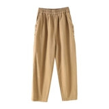 Японские летние тонкие штаны для отдыха, свободный прямой крой